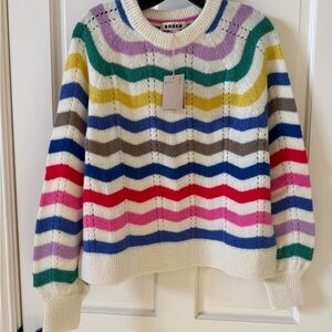 Colorful Striped Women's Sweater